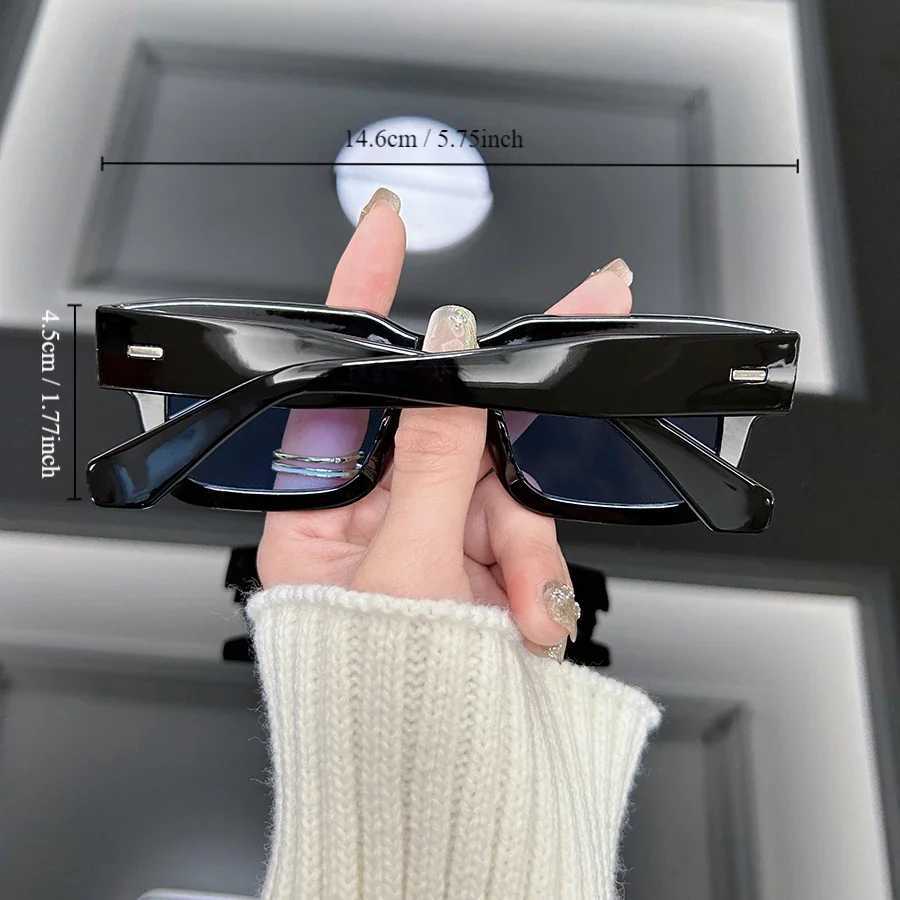 New Fashion Square Sunglasses Men Women Luxury Sun Glasses Male Female Brand Designer Candy Color Mirror Vintage Oculos De Sol Z250411