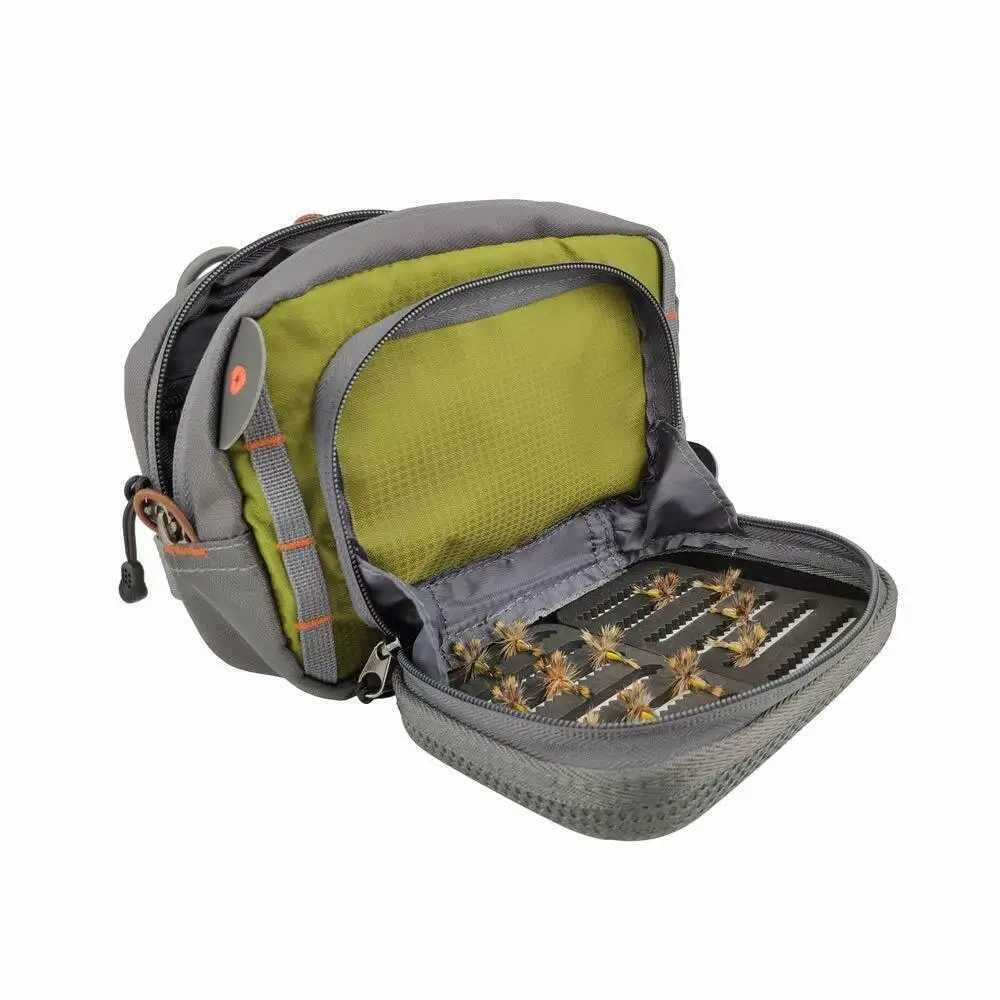 Aventik Fly Fishing Bag Fishing Chest Bag Ultra Light Multiple Pockets Fishing Tool Accessory Bag Z250411