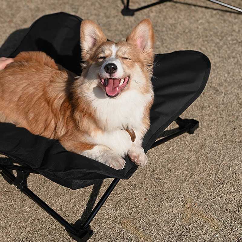 Camping folding dog house comfortable and detachable cat and dog mats portable pet bed waterproof and bite resistant X250412