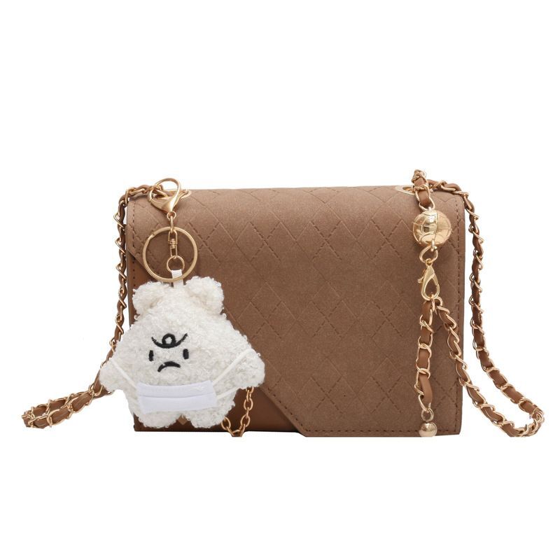 Personalized Niche Design Small Square Bag Fashion New Matte Ladies Shoulder Messenger Ladies Bag