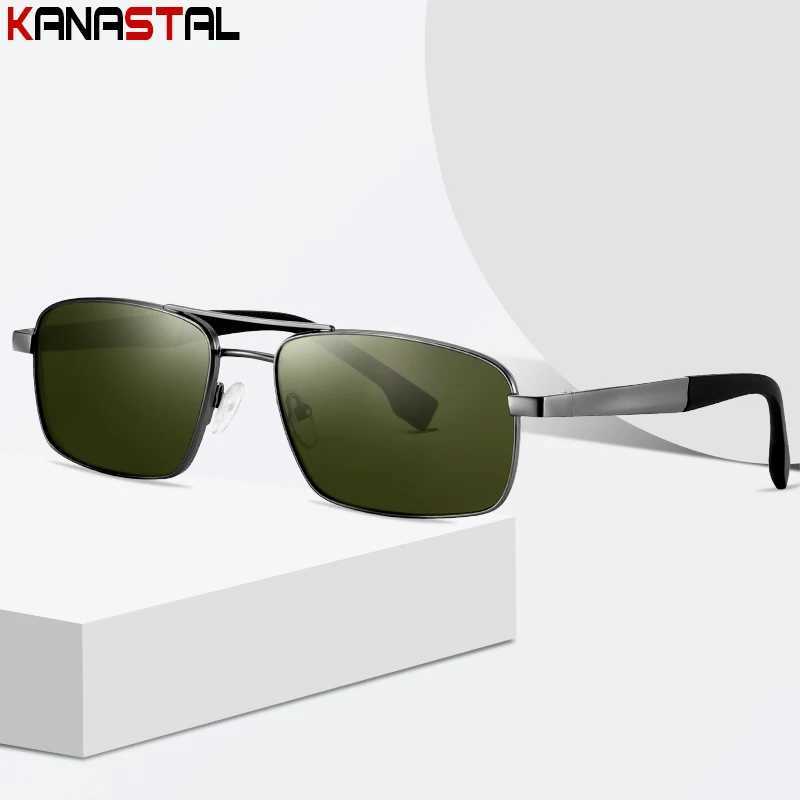 Polarized Sunglasses Men UV400 Sun Glasses Women Metal Non-Slip Eyeglasses Frame Driving Cycling Goggle Anti Glare Shade EyewearC250411