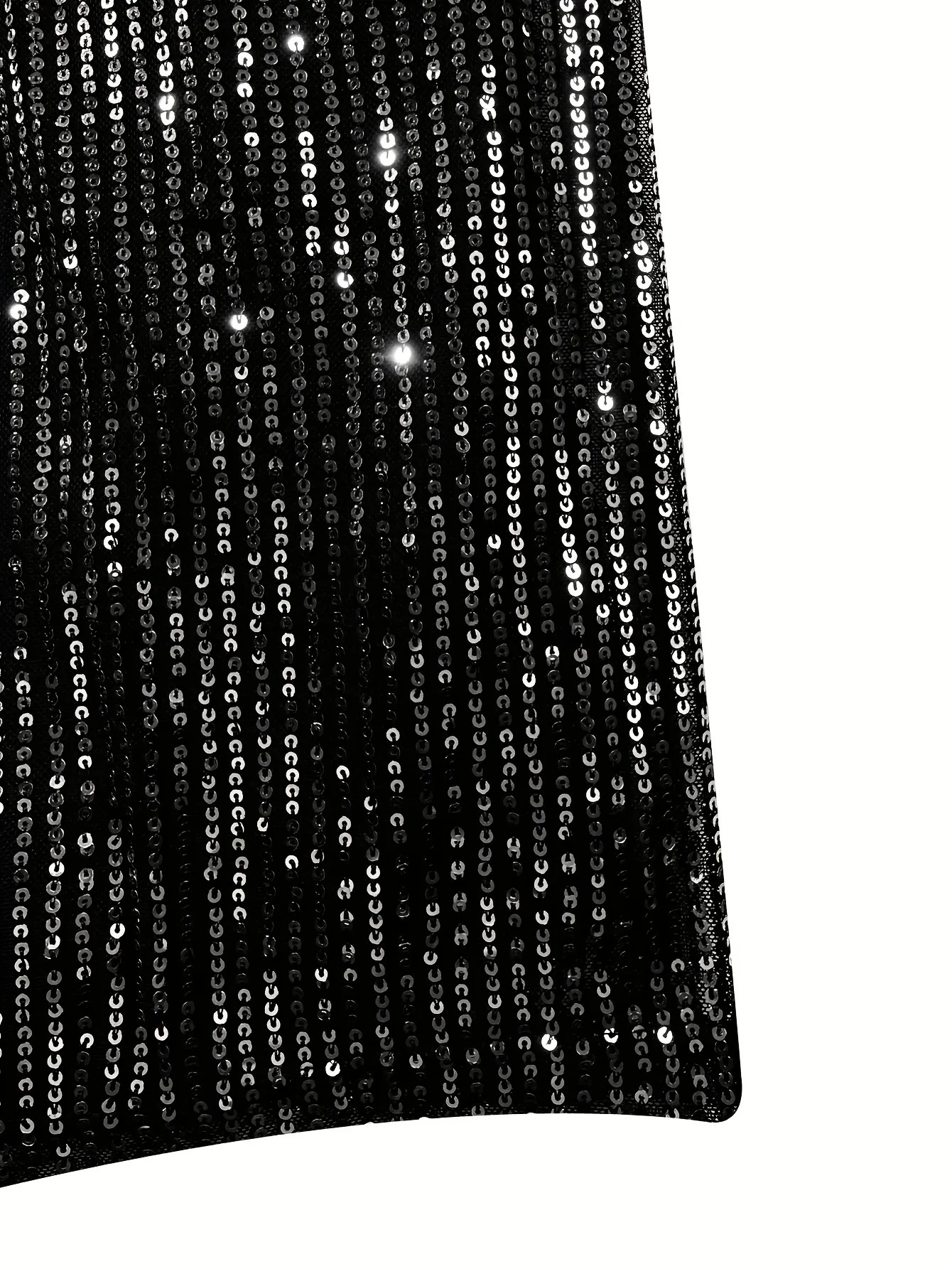 Plus size womens straight leg pants elegant and shiny suitable for various occasions polyester fiber for spring/summer 250408