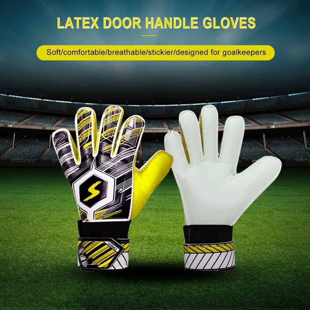 Football goalkeeper gloves thick training football gloves full finger handguards breathable suitable for adults children and teenagersXJ250412