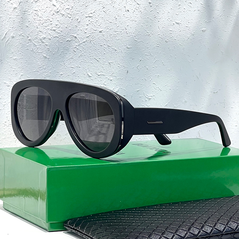 Designer Pilot Sunglasses Womens Mens B1362 Fashion Full Frame Luxury Sunglasses Oversized Wire Surrounds Frame UV Protection Glasses With Box