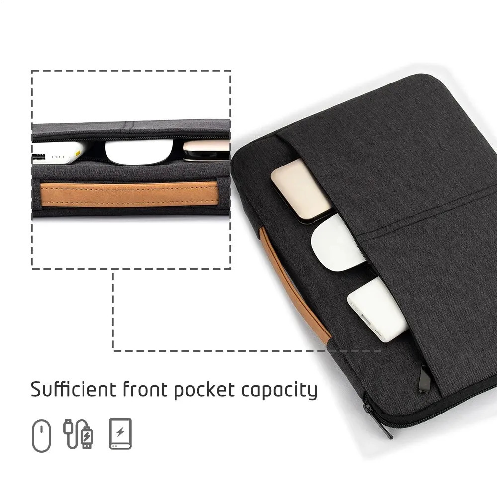 Protective Laptop Sleeve Case for 13.3 14 15.6 16 Inch Pro M3 Max M2 M1 Slim Carrying Laptop Bag Men Women250403