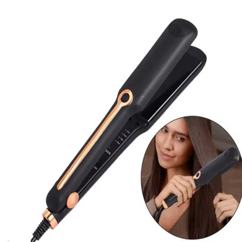 Professional Flat Iorn Straightener And Curler ceramic High Heat flat irons he Salon hair styler tools H251112