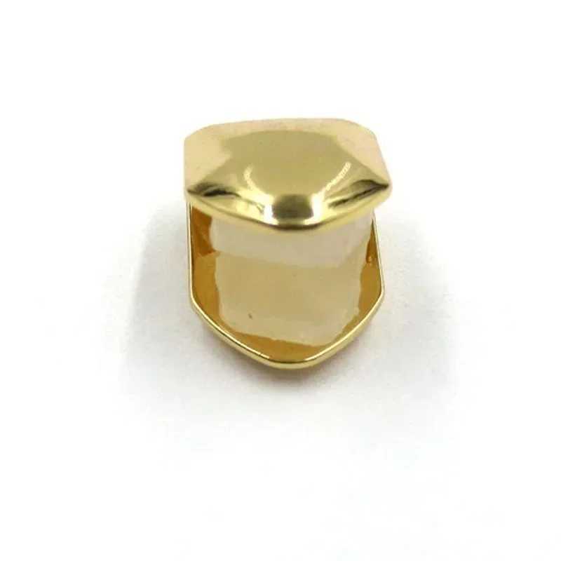 Delysia King 4-color custom hip-hop single tooth bottom tooth grill tooth cap W250412