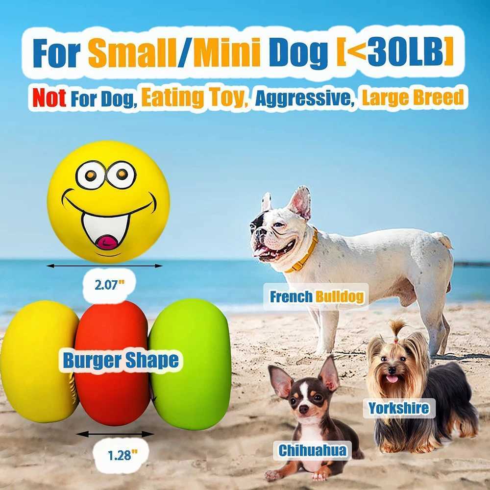 6 latex dog squeeze toys rubber soft dog toys chewing squeeze toys ball grabbing toys small dog pets dog accessories Z250412