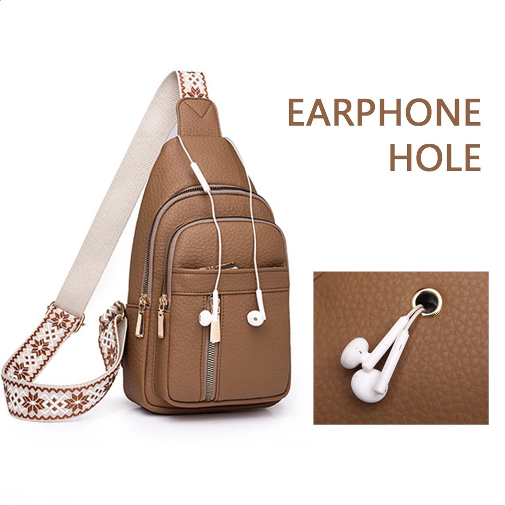 Fashion leisure bags highquality shoulder cross body Pu leather waterproof messenger travel bicycles 250401
