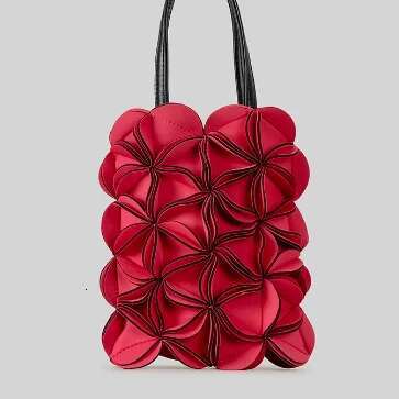 Women Spring New Women's Tote Bag Wer Shaped Handbag Pleated Totes Bags Casual Cross Body Bag Versatile Single Shoulder Bags