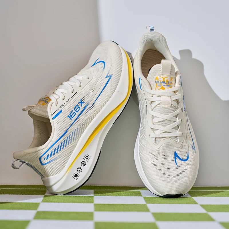 Large Size Mens Running Shoes Light Cfy Sports Jogging Shoes Mesh Breathable Sneakers Men Leisure Training Walking Shoes39-48 Z250411