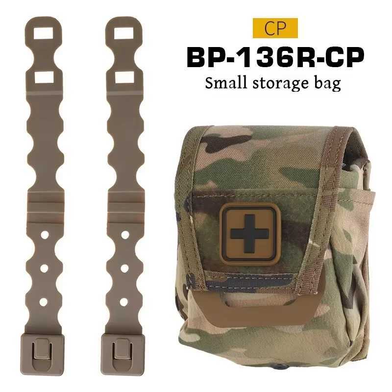Outdoor multifunctional waist bag MOLLE first aid kit portable survival kit accessory bag camouflage training kit Z250411