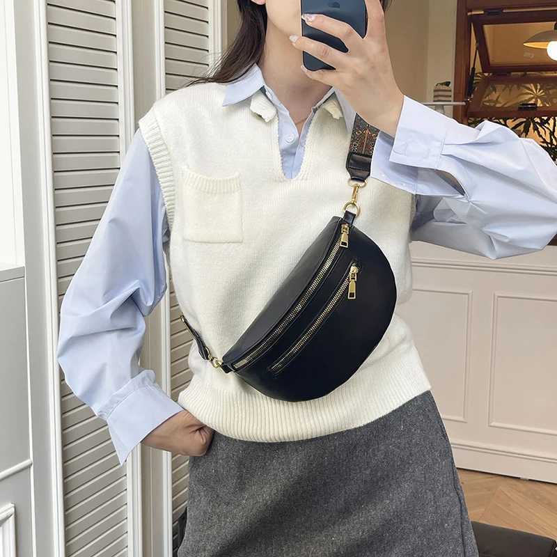 Fashion Simple Waist Bag Designer Fanny Pack Luxury Belt Bag Woman Chest Pack phone Purse Leisure Ladies Shoulder Crossbody BagsT251112