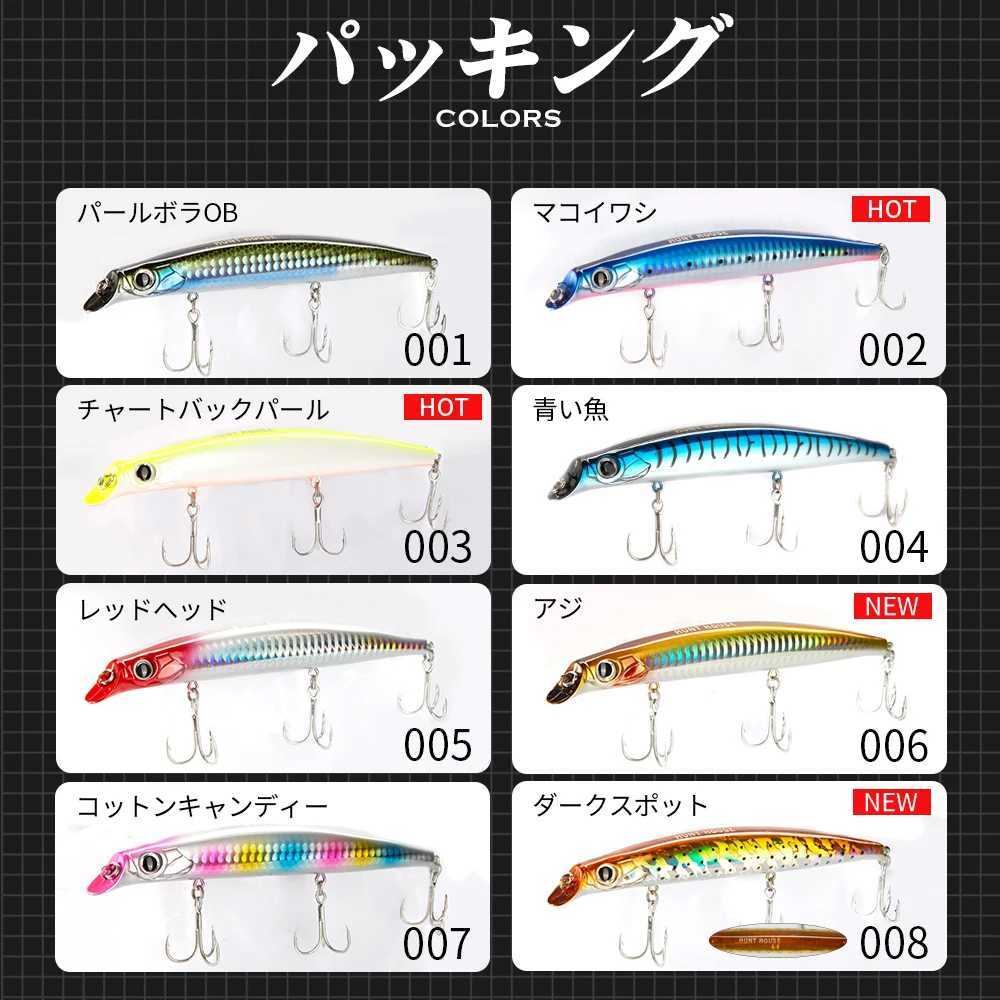 Hunthouse Sasuck 105 140mm 18g 17g Floating Pencil Fishing Lure Wobbler Bait Jerkbait For Fishing Seabass Lipless Long Cast Z250411