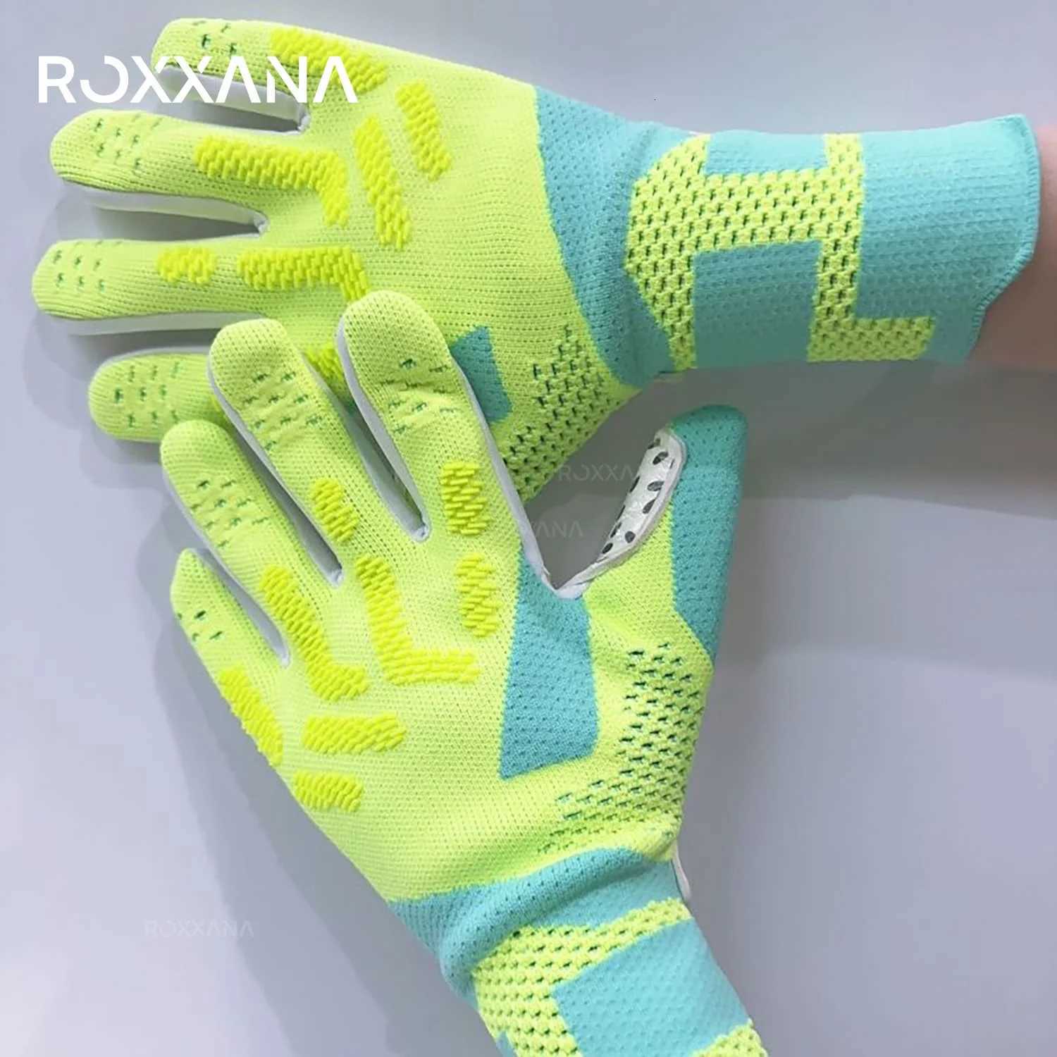 Summer Breathable Goalkeeper Gloves New Anti-Slip Latex Gloves For Teenagers And Adults Football Goalkeeper GlovesW251112