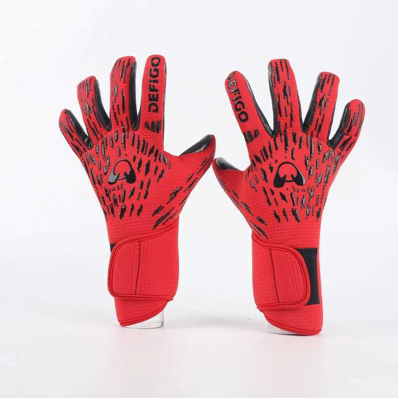 Professional soccer goalkeeper gloves for children adult thick latex protection non-slip finger protection glovesW251112