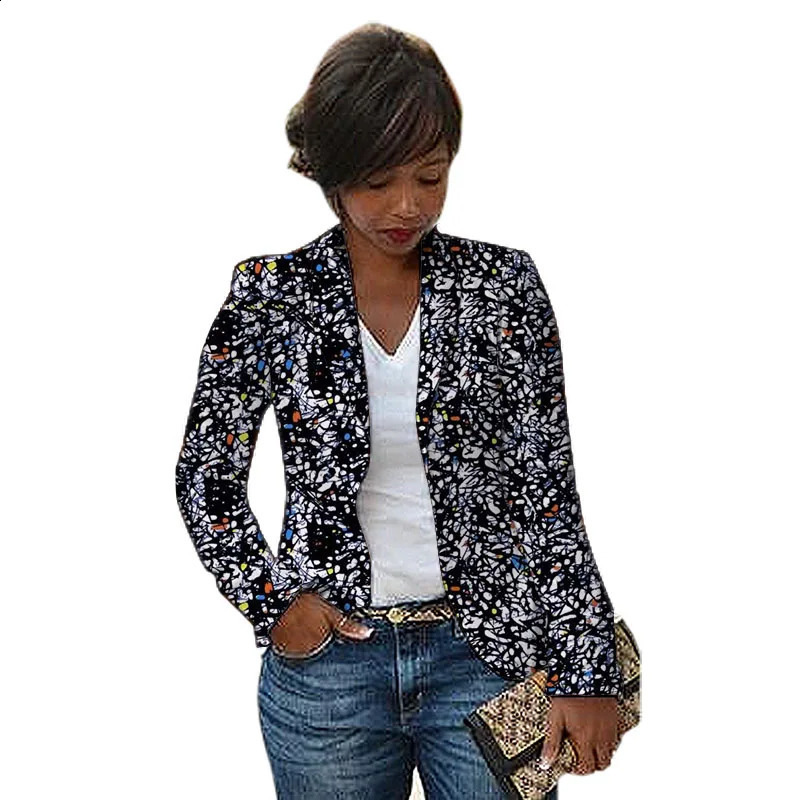 African shawl collar original n womens jacket private custom large size Ankara clothing 250407