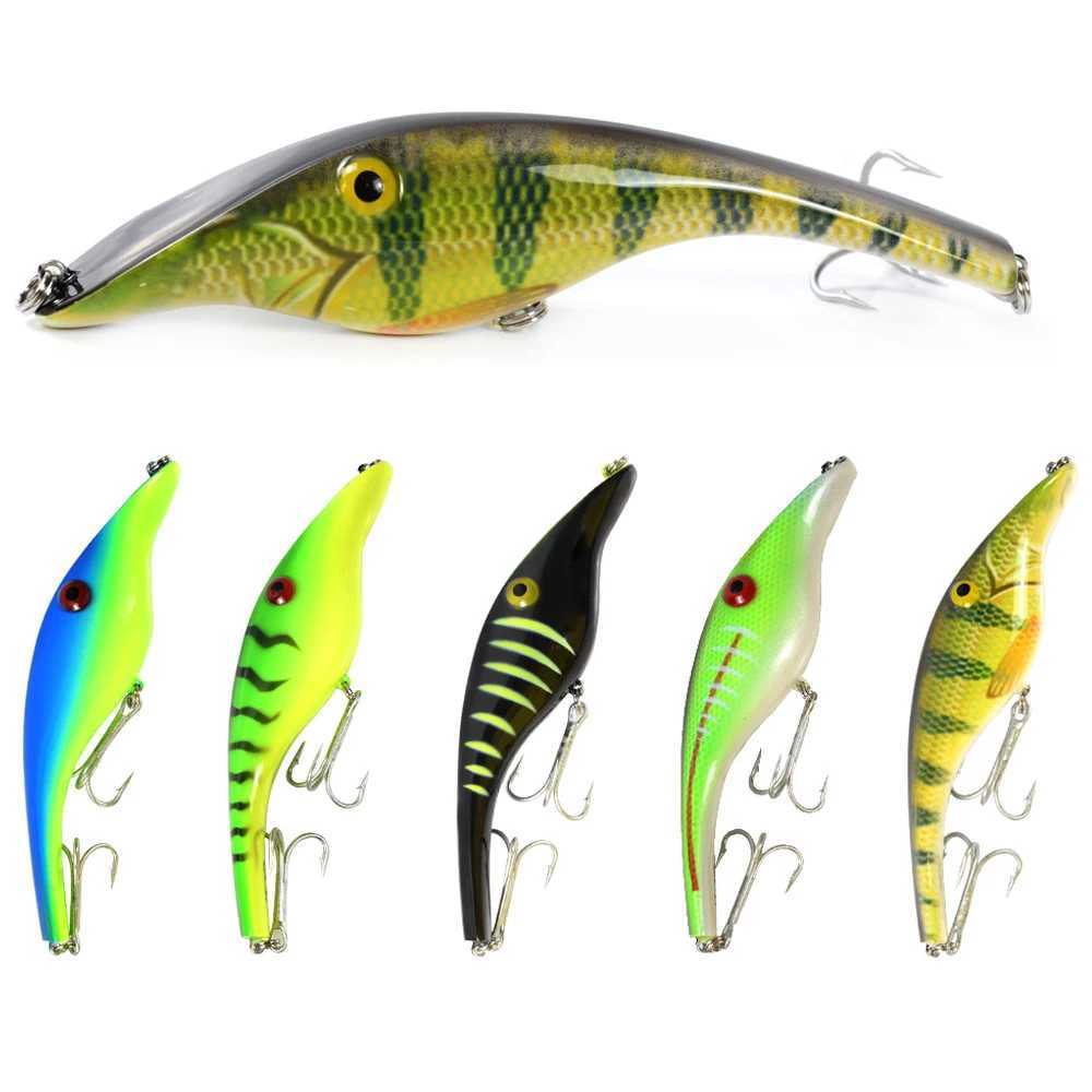 14CM 43G Slow Sinking Jerkbait Hard Artifical Lures Pike Bait Jerk Wobblers Fishing Tackle Z250411