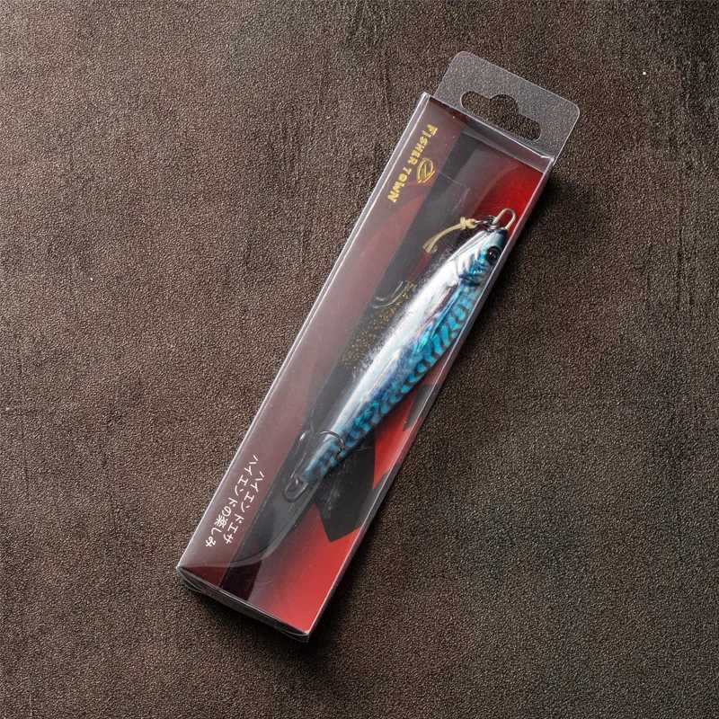 2023 Sea fishing Metal Jig 40g 80g 100g Fishing Lure Weights Bass Fishing Bait Tackle Trout Jigging Lure Jigs Saltwater Lures Z250411