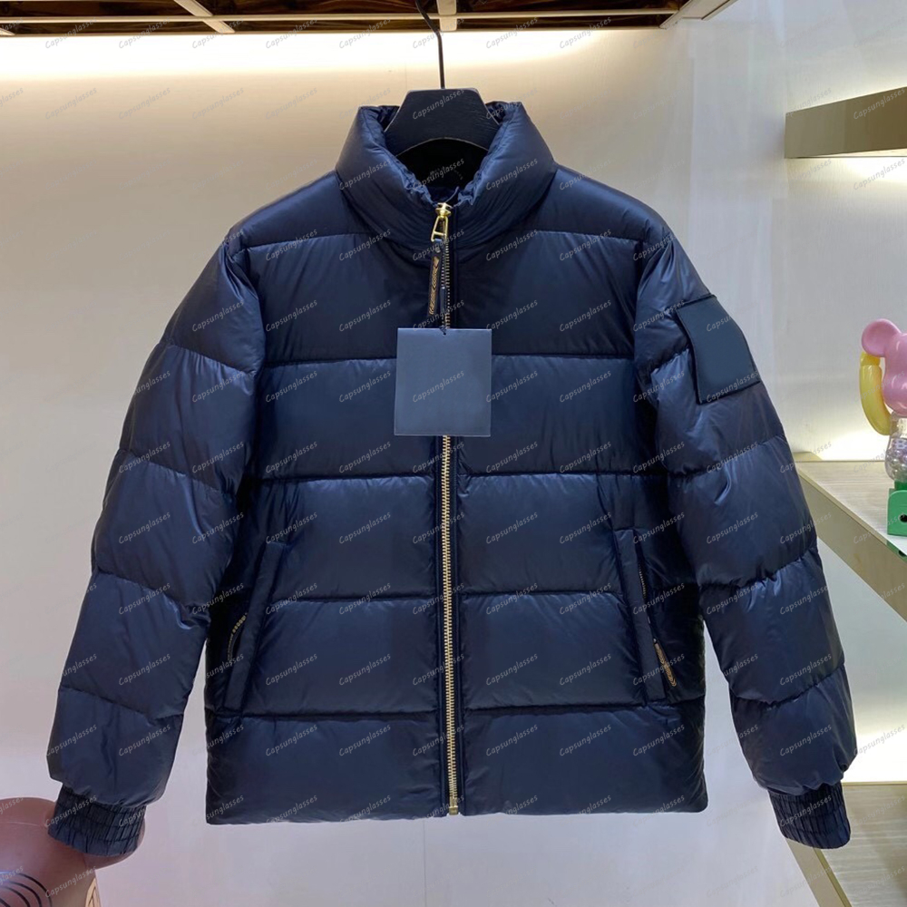 Mens puffer jacket designer down jackets women men luxury winter parkas man casual stand collar outerwear coats top quality