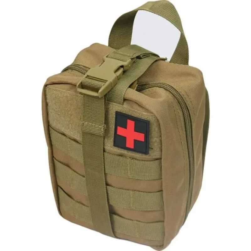 Tactical First Aid Kit Medical Kit Emergency Outdoor Military Hunting Vehicle Camping Survival Tool Military Edc Medical Bag Z250411