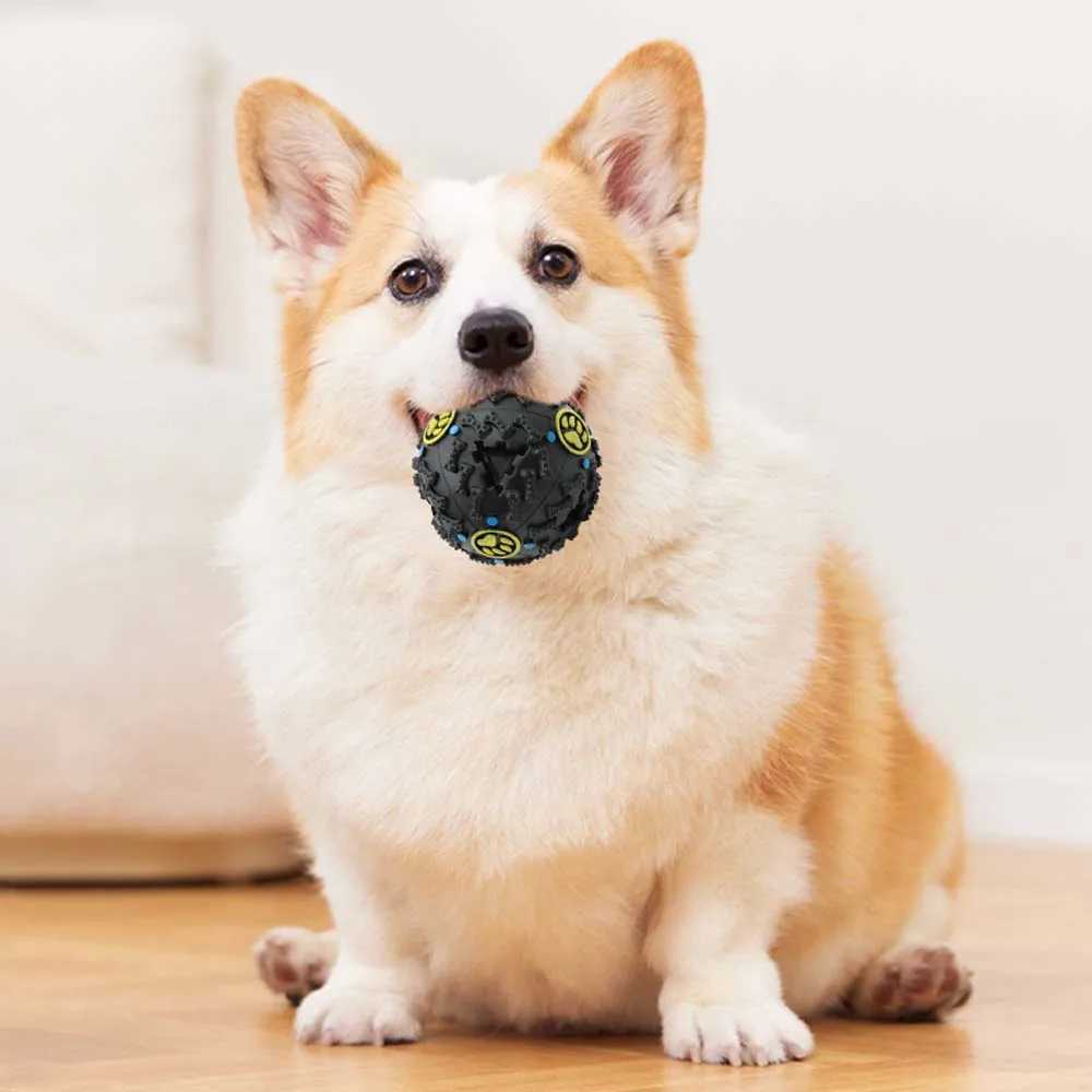 1 black plush bite toy leaking food ball for dogs suitable for large medium and small dog education toy balls Z250412