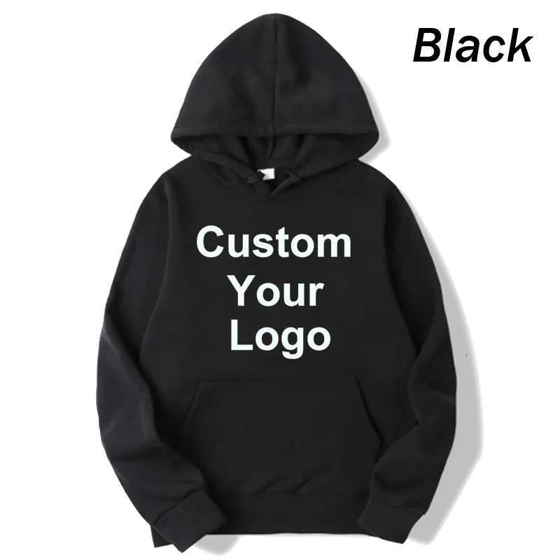 POD customization Custom Your Hoodie for Men and Women Couples Fleece Hoodie Hip Hop Warm HoodieT251112
