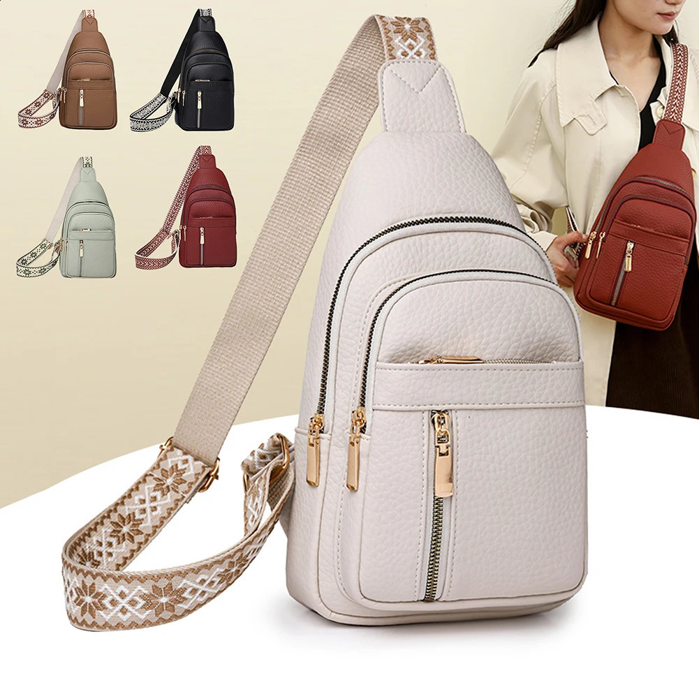 Fashion leisure bags highquality shoulder cross body Pu leather waterproof messenger travel bicycles 250401
