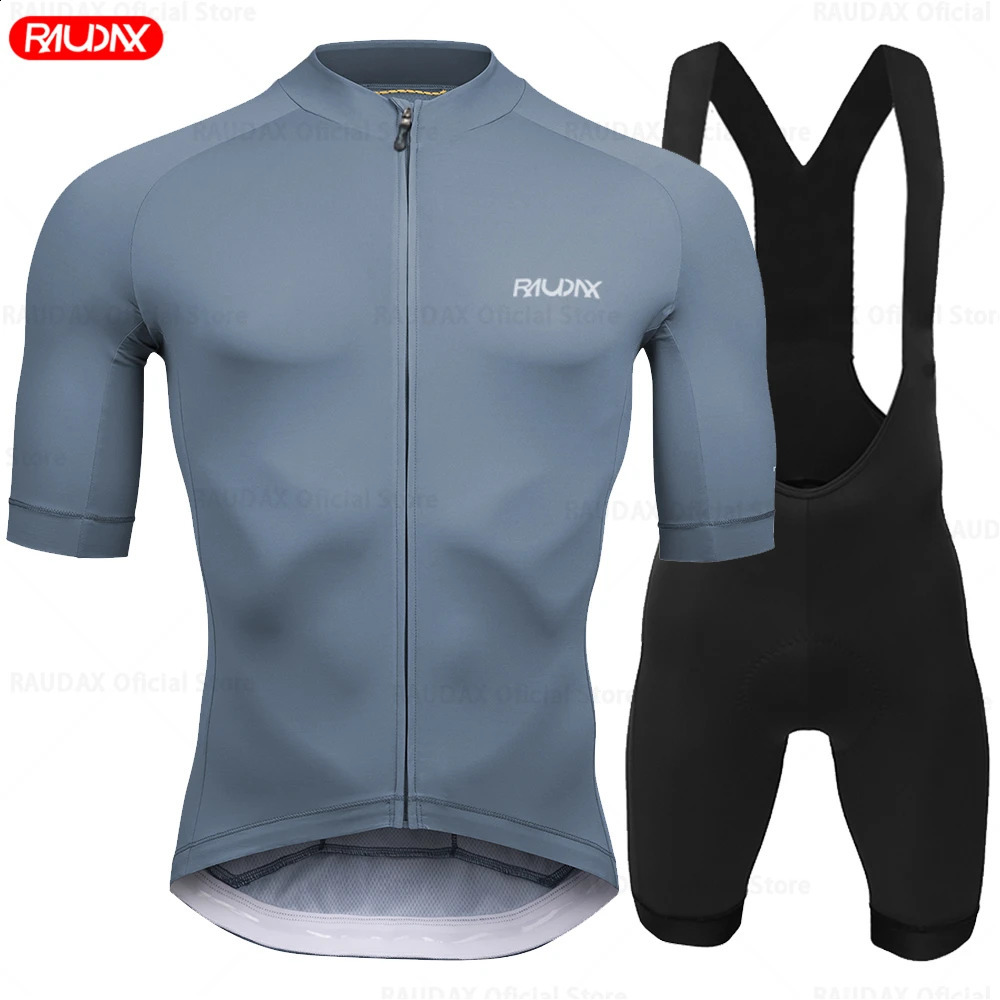 Youth cycling shirt mens summer short sleeved jersey set MTB Maillot Ropa Ciclismo clothing breathable 250410