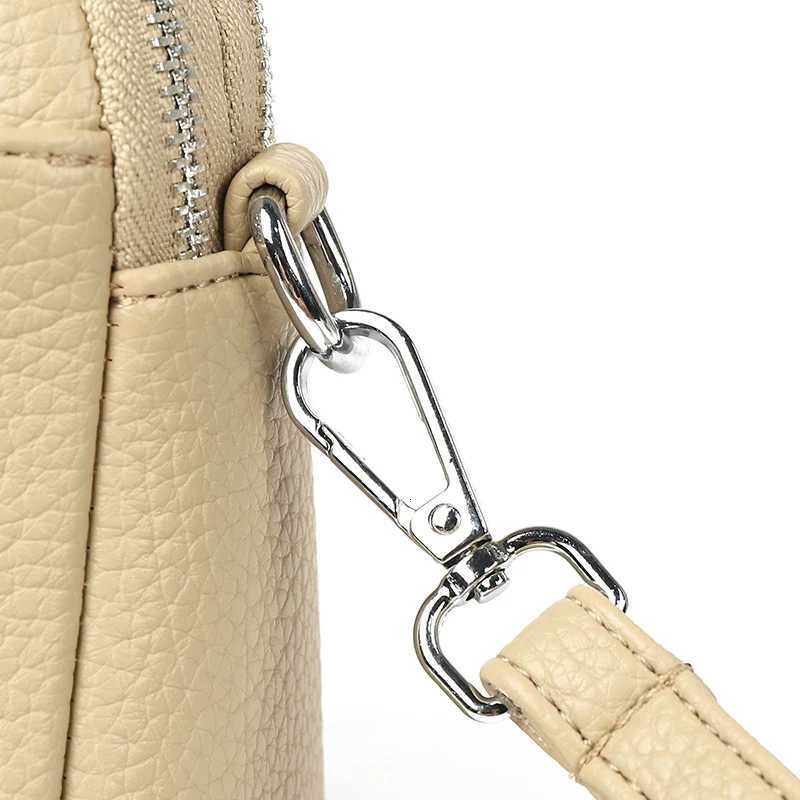 New Korean-Style Letter-Pattern Leather Multi-Purpose Crossbody Bag Stylish And Casual Suitable For Single-Shoulder CommutingT2511112