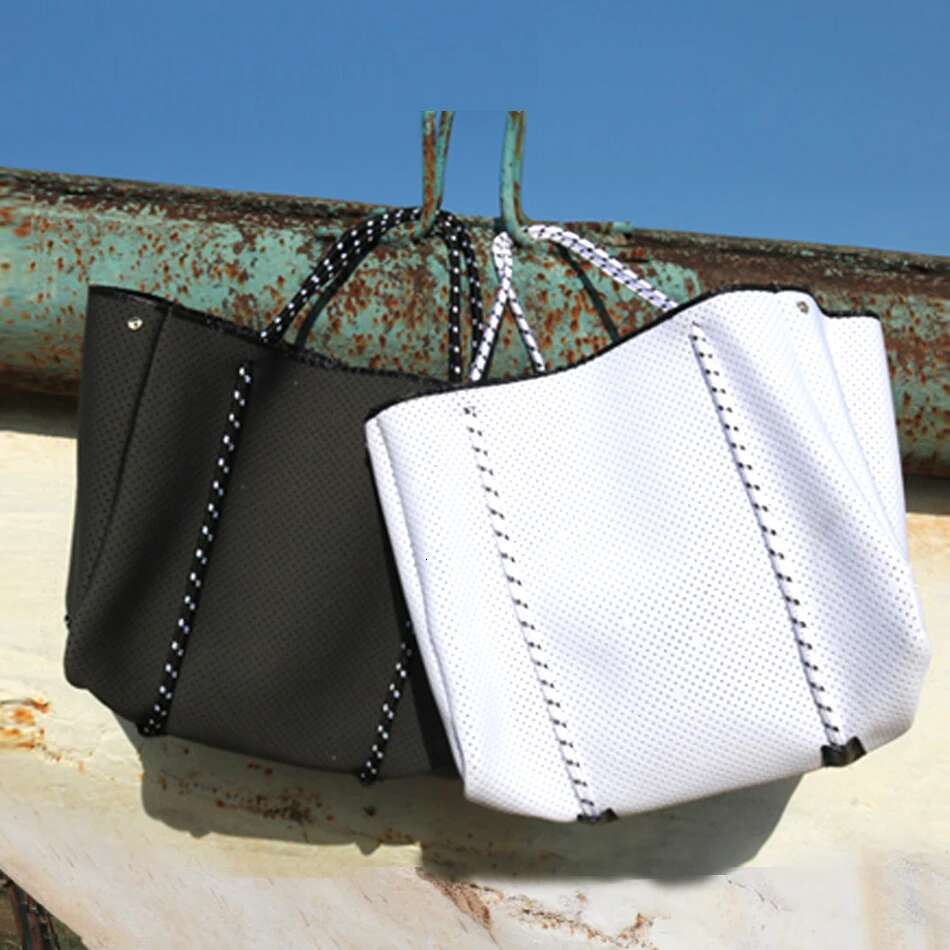 Tote Shoulder Bag For Women Large Beach Neoprene Light Handbags Bolsas Female