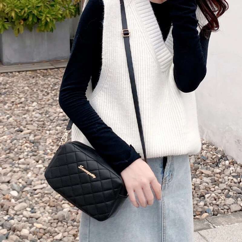 2025 Tassel Small Messenger For Women Trend gge Embroidery Camera Female Shoulder Bag Fashion Chain Ladies Crossbody Bags
