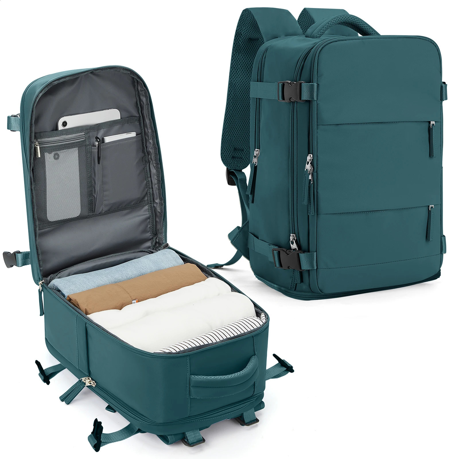 Backpack Travel Cabin Airplane 40x20x25 Ryanair Hand Luggage 40x20x25 rucksack damen Backpack Men Work Bag Laptop Backpack250403