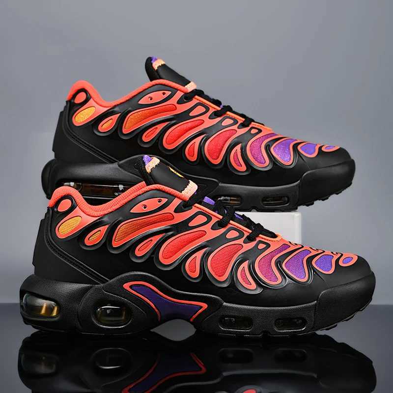 Mens shoes shock-absorbing classic lightweight flat mesh breathable sports shoes comfortable pads running sports shoes W250412