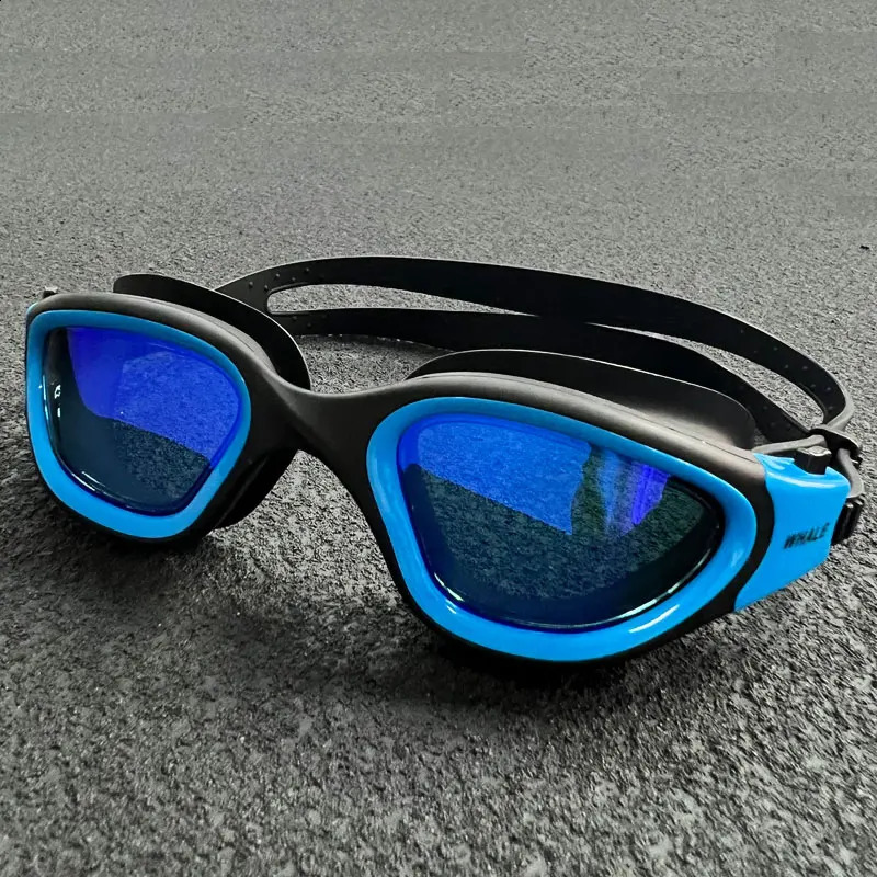 Adult Anti-Fog UV Protection Lens Men Women Swimming Goggles Waterproof Adjustable Silicone Swim Glasses Adults with Bag 250411