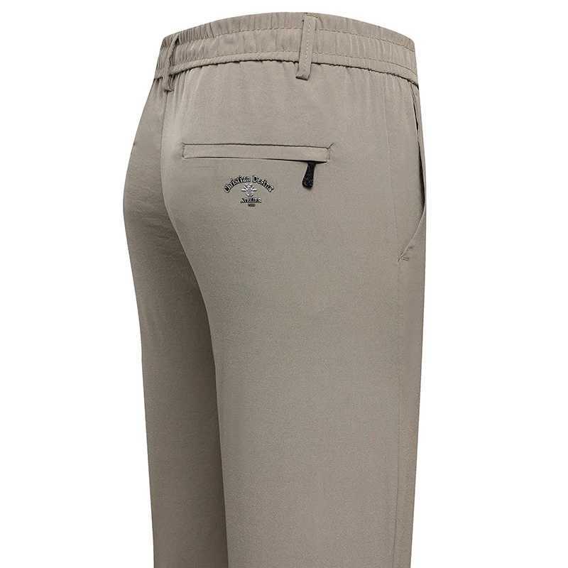 Mens elastic waist pants elastic casual pants plus size Trouser sportswear running and jogging pants 5XL W250411