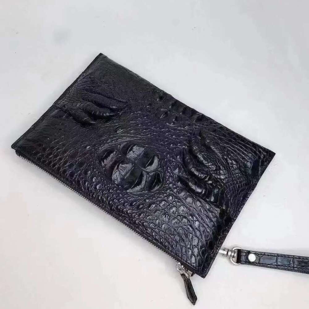 New Fashion Men Day Real Crocodile Genuine Leather Clutches Alligator Handbags Male Brand Wallets Purses Clutch