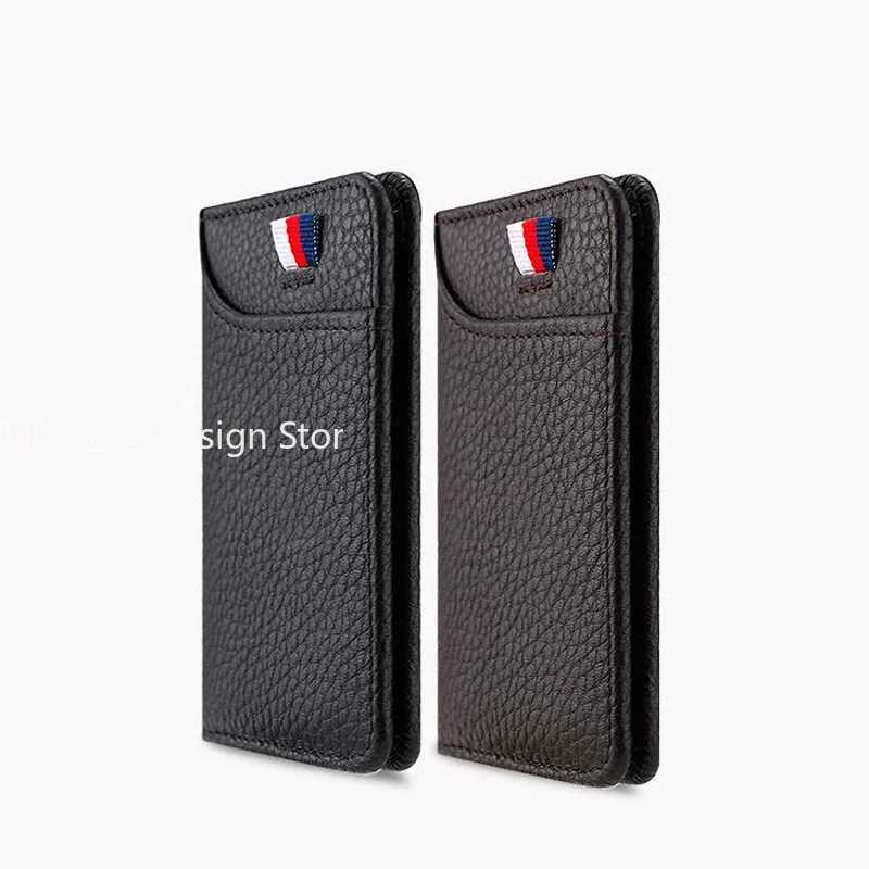 mens card holder leather thin mini mens wallet mini pocket wallet womens bank card holder mens card wallet Z250411