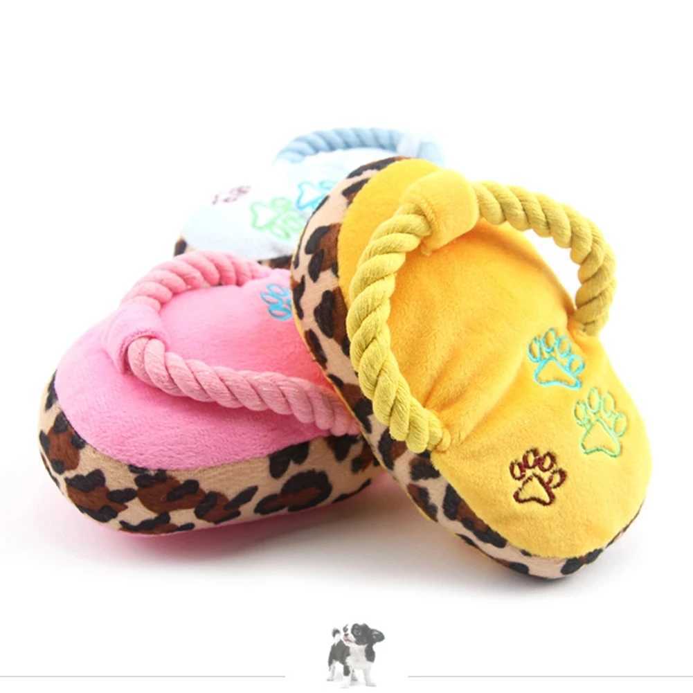 Interesting pet dog toy plush slider biting chicken leg shoe shape small and medium-sized dog outdoor training cat relieves anxiety Z250412