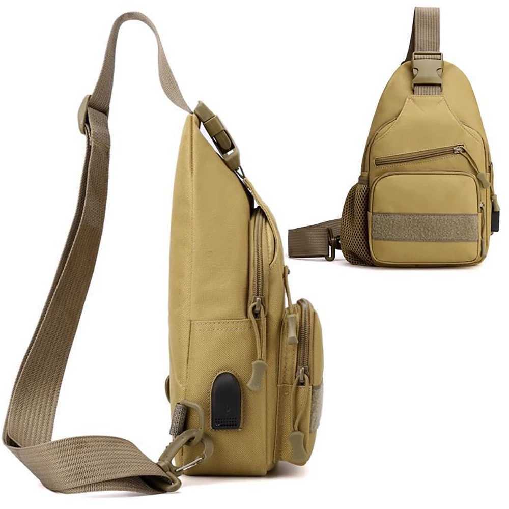 Fishing Tackle Sling Bag Outdoor Waterproof Shoulder Backpack Mini Carp Fishing Gear Bag Storage Bag for Fly Fishing Z250411