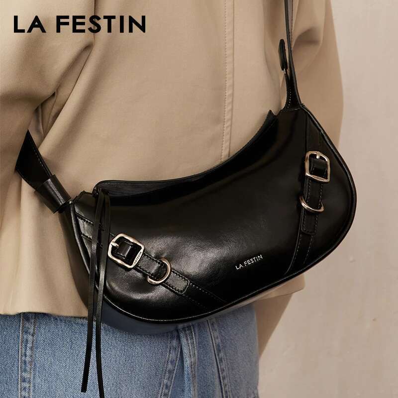 LA FESTIN 2024 New Women's Bag Fashion Designer Shoulder Ladies Crossbody Small Leather Bag Female Bags