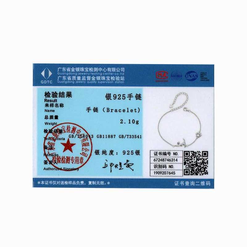 BAMOER 925 Sterling Silver Dog Cat Bracelet Golden Retriever Chain Cute Pet Animal Adjustable for Women Birthday Fine JewelryC250411