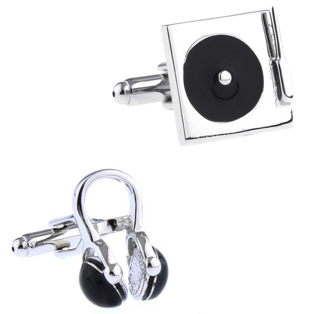 31 Design Music Cufflinks Mens Fashion Cufflinks Accordion Piano Guitar Violin Drum Sax Bass Cello Radio Earphones SpeakerT250412