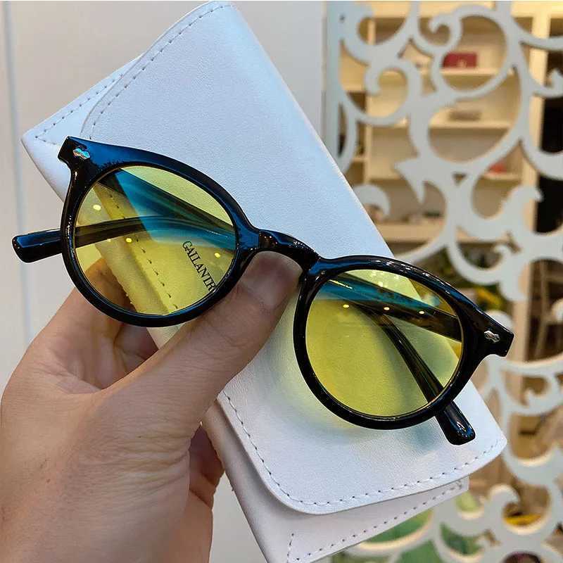 OIMG NEW Women Sunglasses Fashion Big Round Sun Glasses for Female Oversized Shades Vintage Jelly Color Pink Sunglass UV400C250411