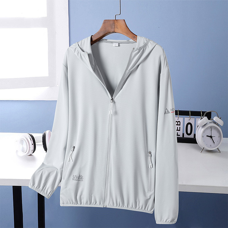Outdoor Sun Protection Clothing for Men Breathable Thin Summer Sun Protection Clothing for Women Oversized Loose Jacket Uv Resistant Skin Clothing for