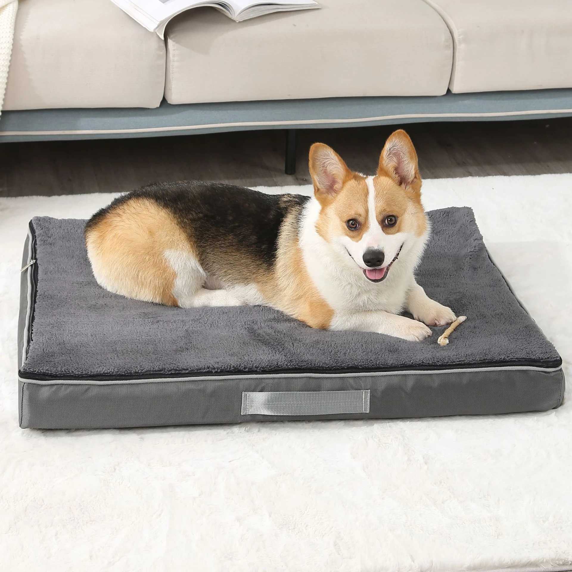 Detachable pet dog bed ultra soft pet sleep bed suitable for small medium large dogs washable puppy pads dog accessories X250412