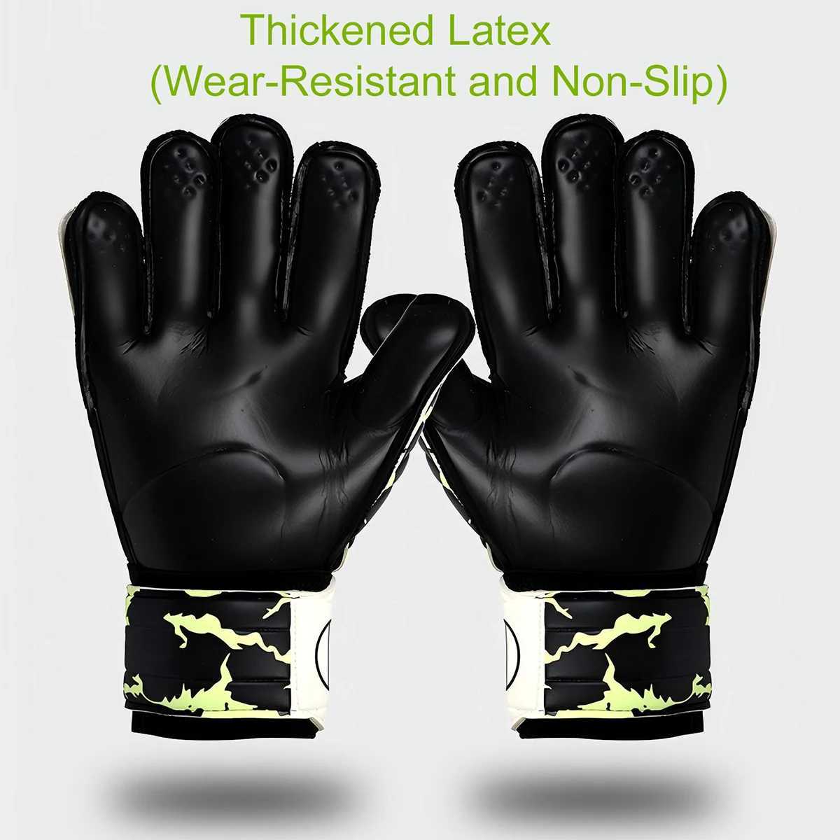 Football goalkeeper gloves suitable for both youth and adults breathable football goalkeeper gloves with finger protectionXJ250412
