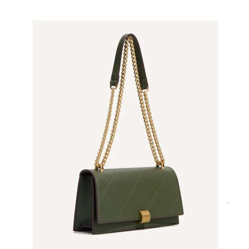 Designer Bag Korean Popular For Women's Summer 2024 Retro Chain Shoulder Underarm Crossbody Bag Women Leather Handbags Money Purse