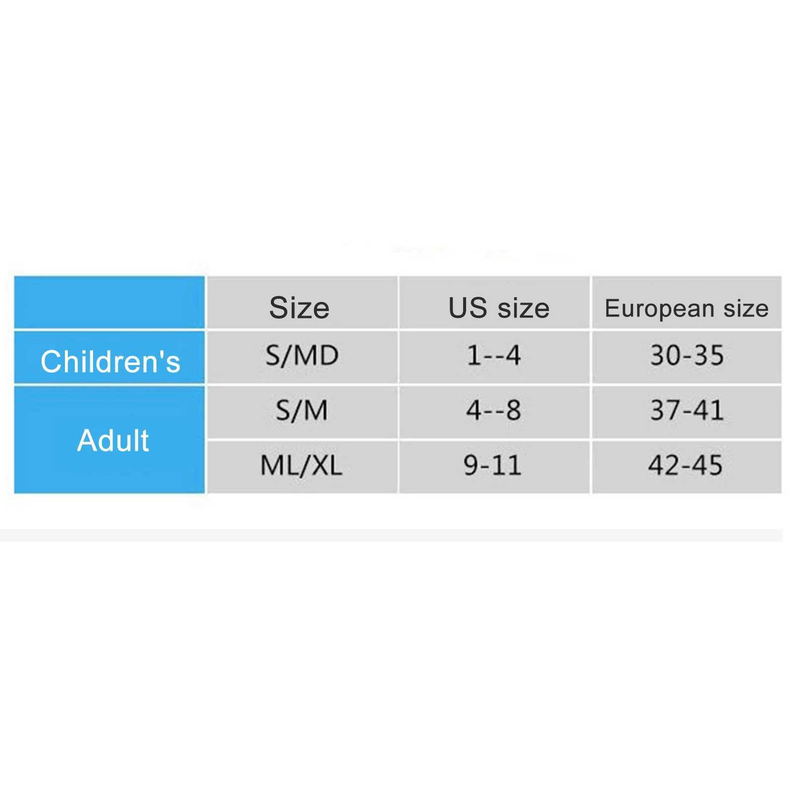 Flippers short adjustable swimming fins Scuba diving fins short mens inflatable swimming fins childrens flip finsY250412