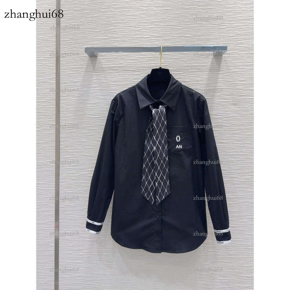 Spring and Autumn Season Professional Women's Outfit Designer Style with Tie, Bow Tie, Basic Design, Black Fashion Classic Style Suitable for Women's Outfit